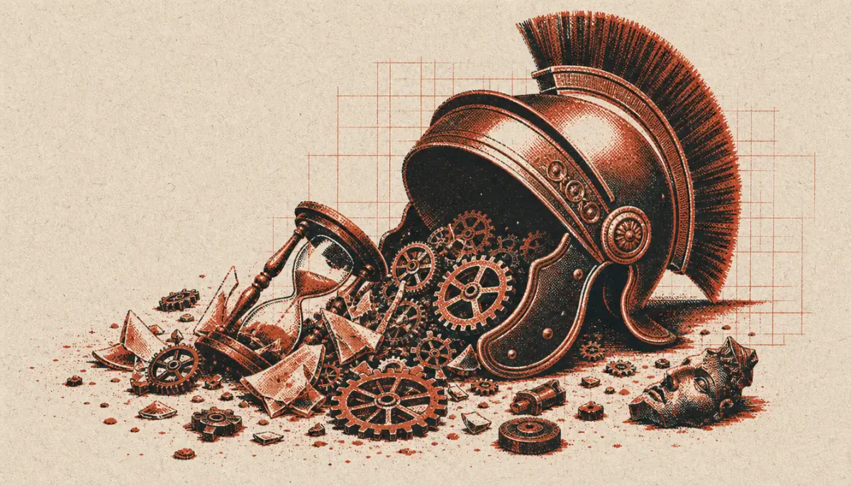 Surreal composition of failure modes encountered when learning how to build a legacy