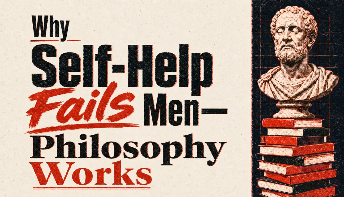 Why Self-Help Fails Men—Philosophy Works