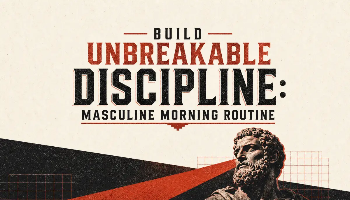 Build Unbreakable Discipline: Masculine Morning Routine