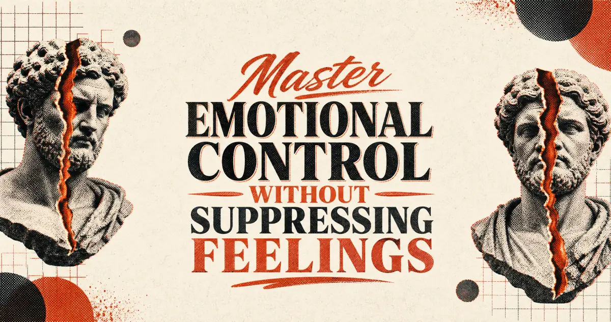 Master Emotional Control Without Suppressing Feelings
