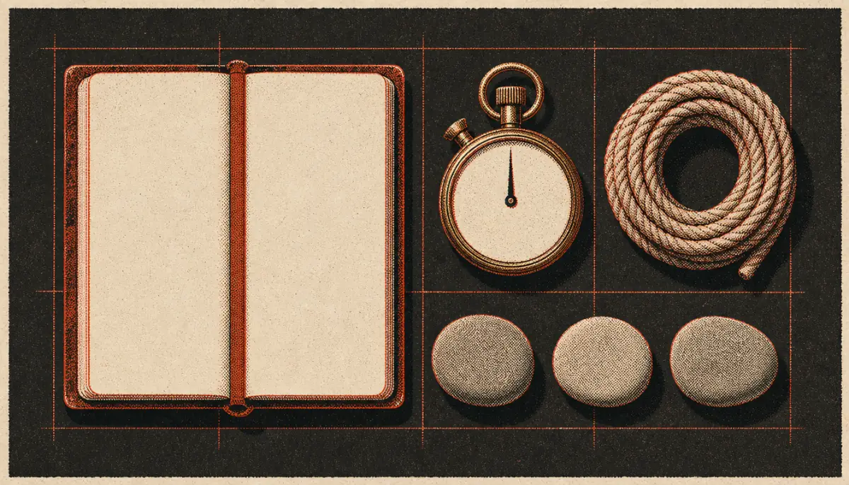 A spare set of tools representing the prerequisites for learning how to handle disrespect