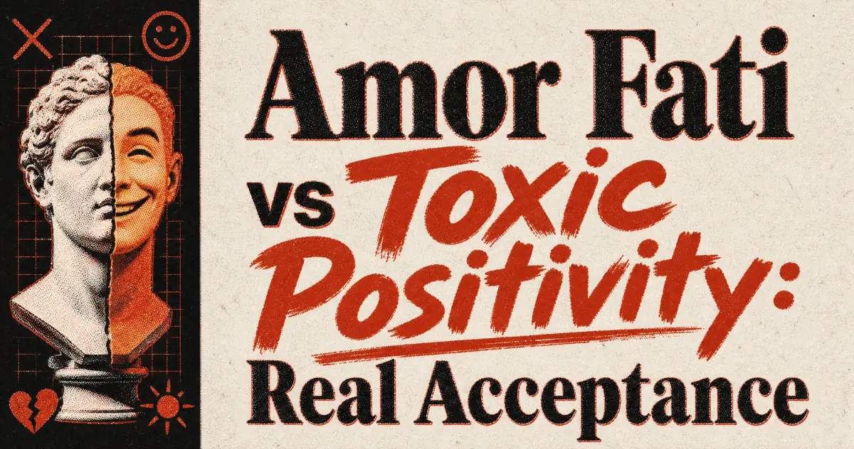 Amor Fati vs Toxic Positivity: Real Acceptance