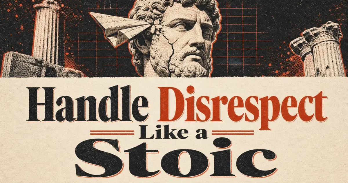Handle Disrespect Like a Stoic