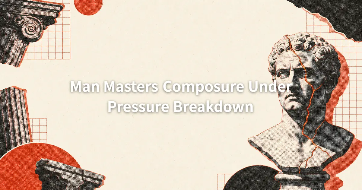 Man Masters Composure Under Pressure Breakdown